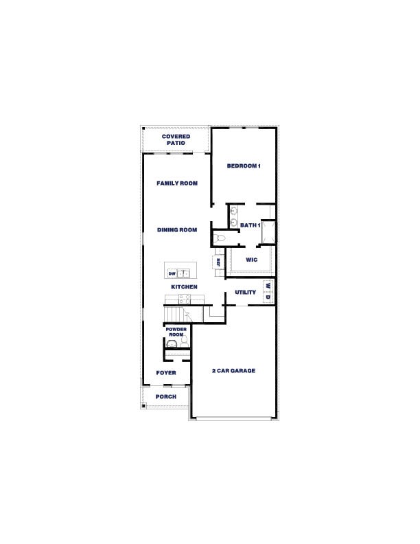 121 Rising Cedar Lane Hockley, TX 77447 - Photo 21 of 23 a picture of a floor plan