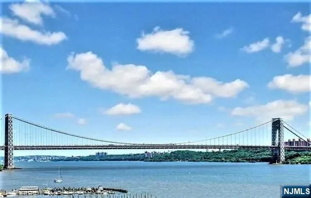 a view of city and a lake