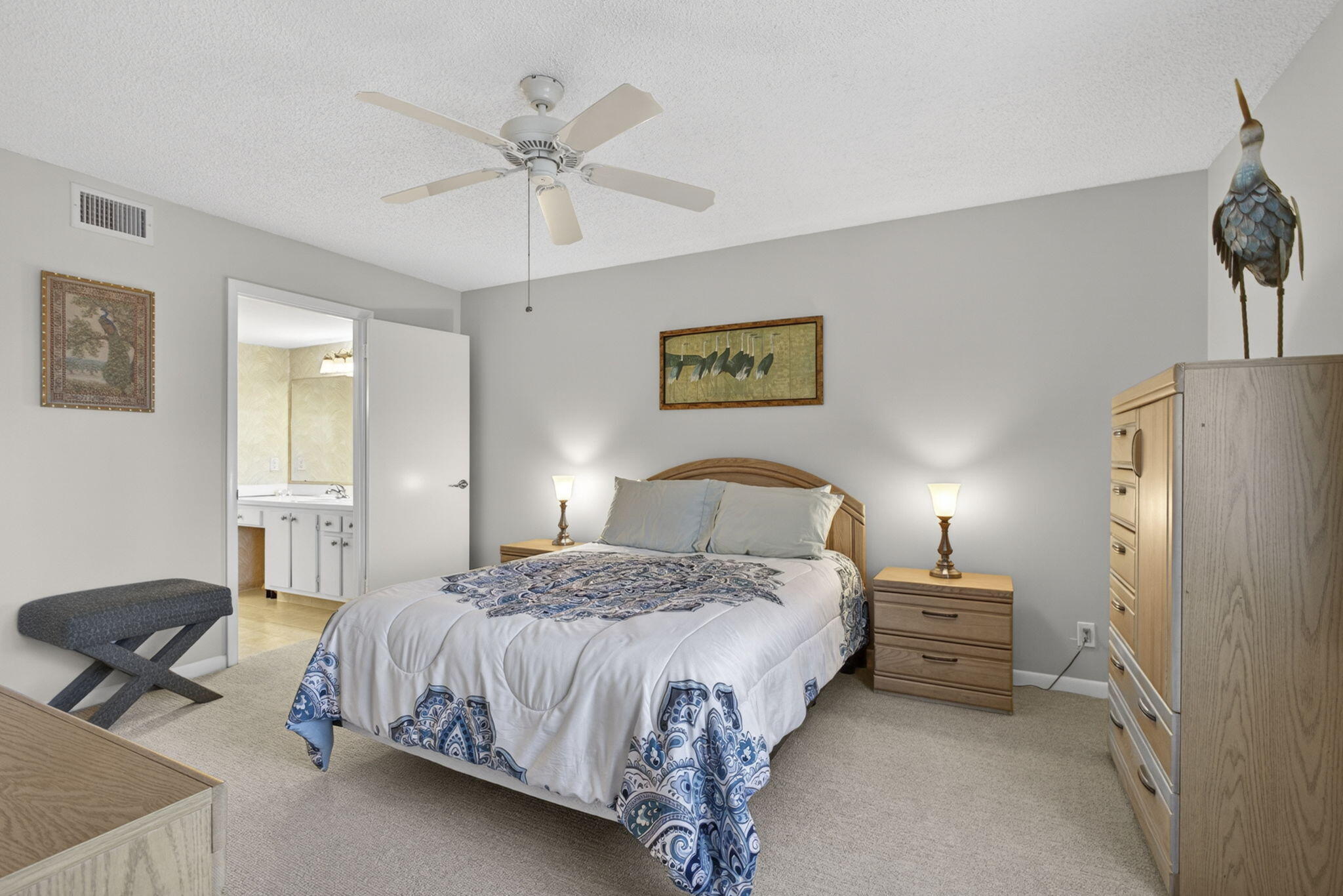 301 Pine Ridge Circle, Unit B2 Greenacres, FL 33463 - Photo 14 of 31 Primary Bedroom