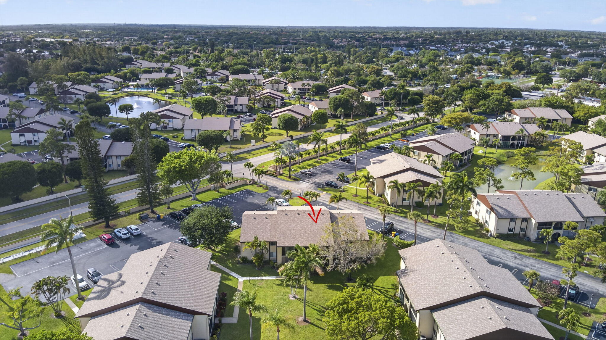 301 Pine Ridge Circle, Unit B2 Greenacres, FL 33463 - Photo 24 of 31 Aerial