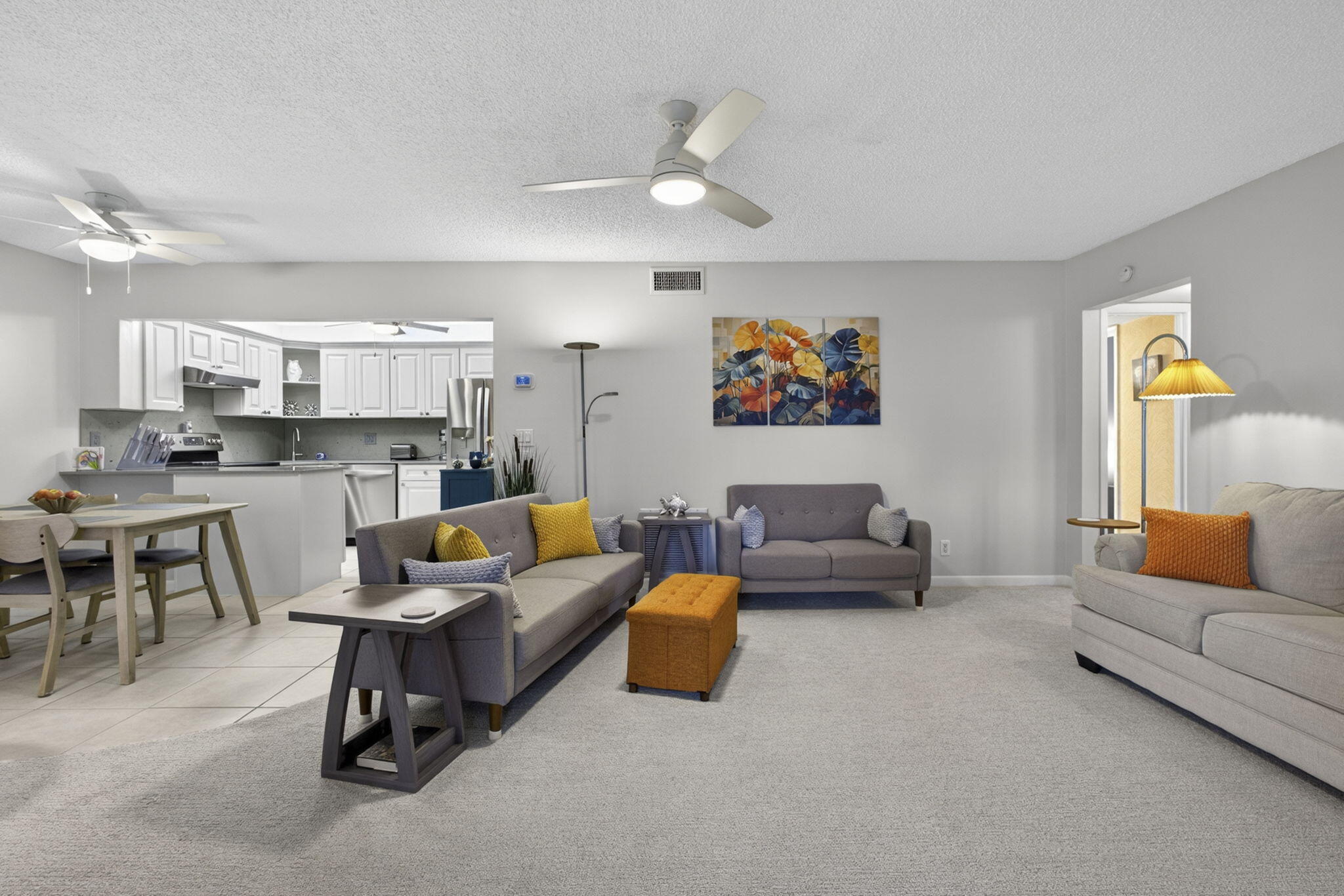 301 Pine Ridge Circle, Unit B2 Greenacres, FL 33463 - Photo 8 of 31 Living Room