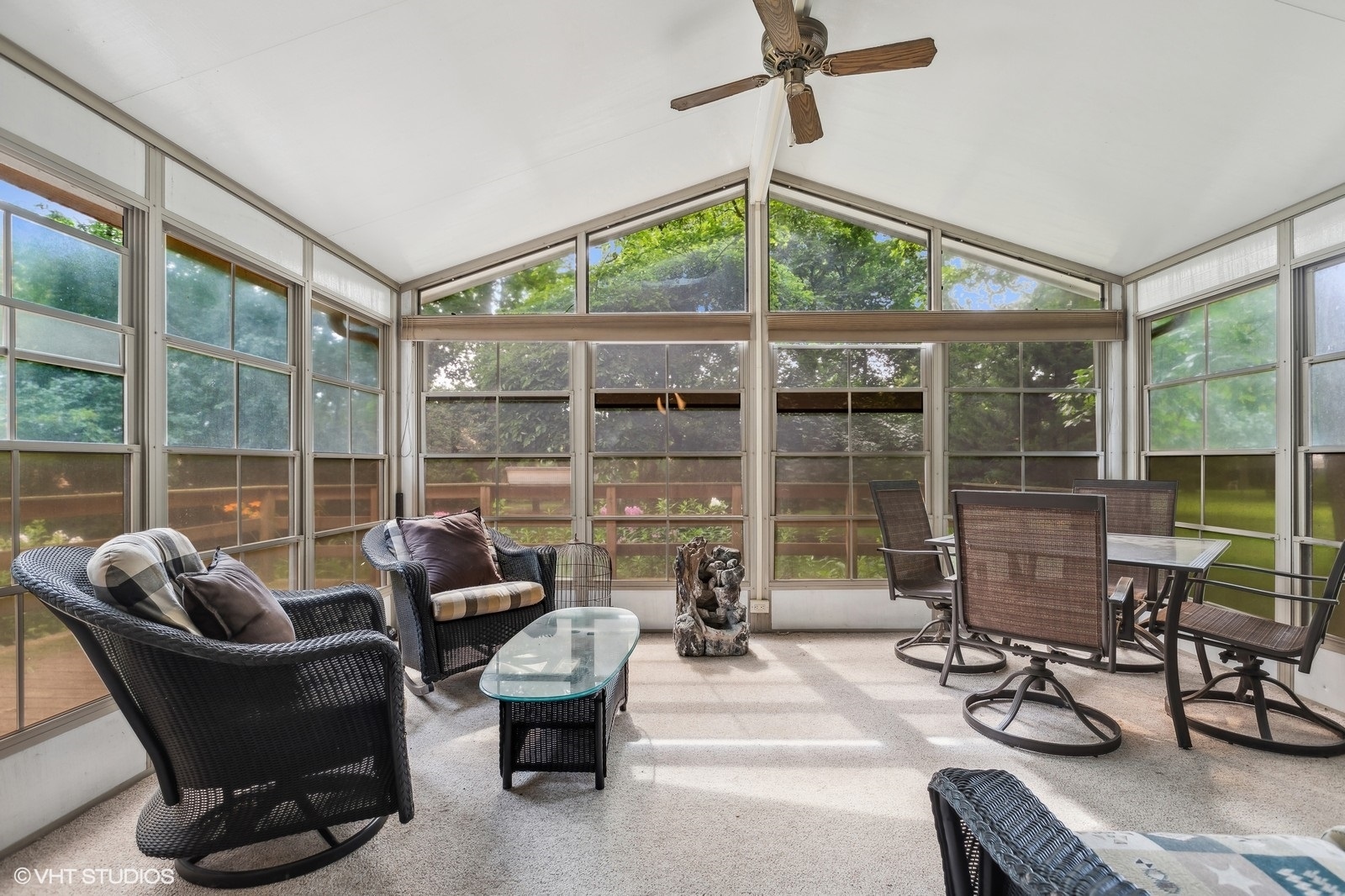 713 Hickory Road Woodstock, IL 60098 - Photo 12 of 13 a living room with furniture and floor to ceiling windows