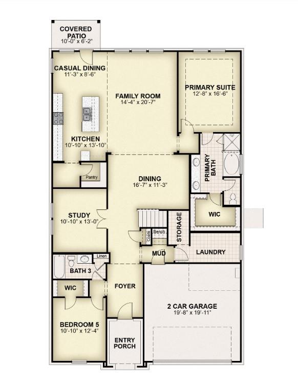 2906 Hanscom Street Forney, TX 75126 - Photo 38 of 40 First Floor