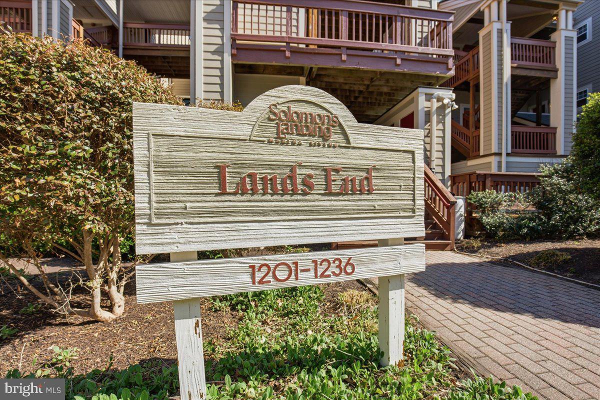 1223 Back Creek Loop, Unit 1223 Solomons, MD 20688 - Photo 6 of 44 a view of a entrance door of the house