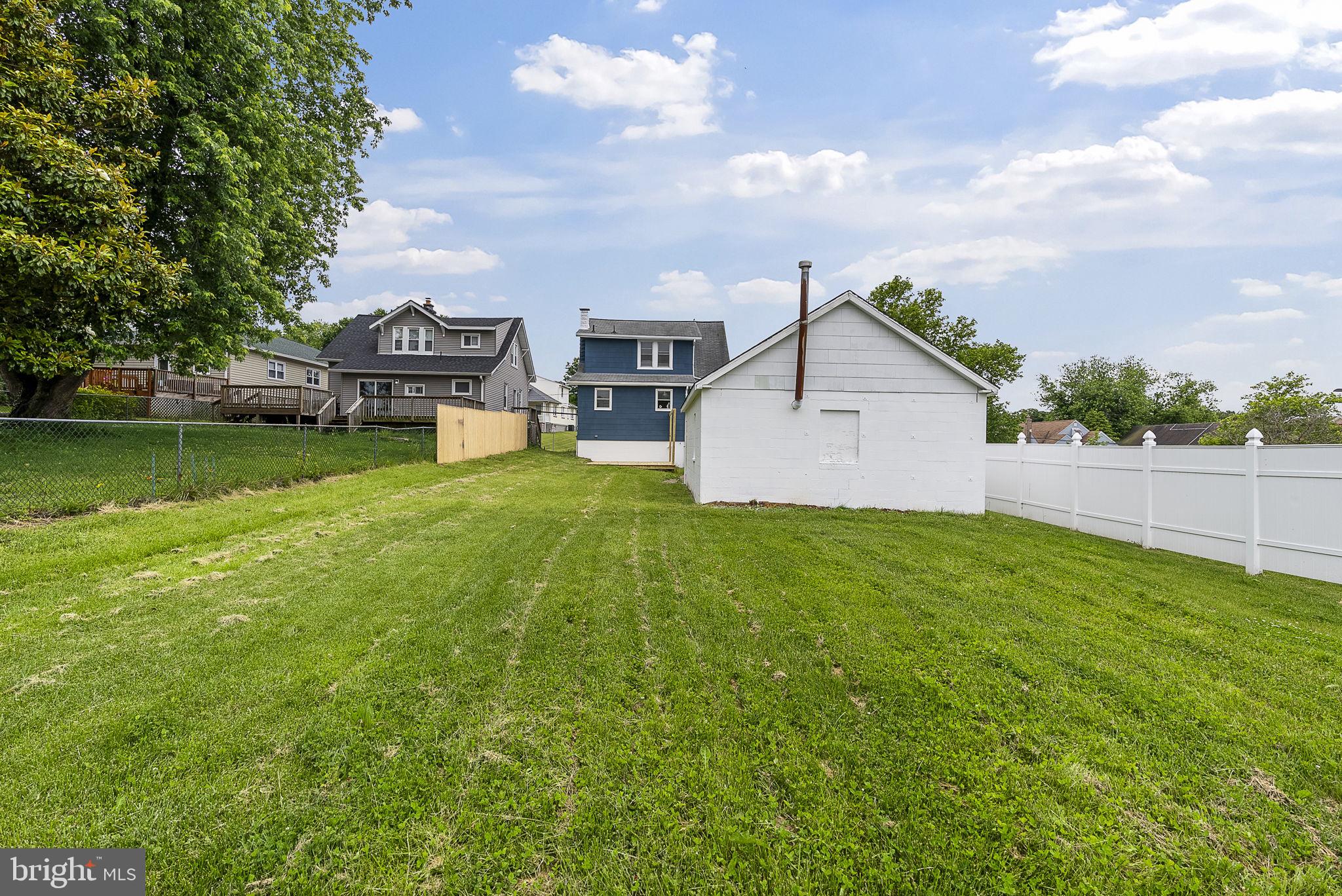 8020 Old Philadelphia Road Baltimore, MD 21237 - Photo 36 of 37 a view of a house with a yard and sitting area