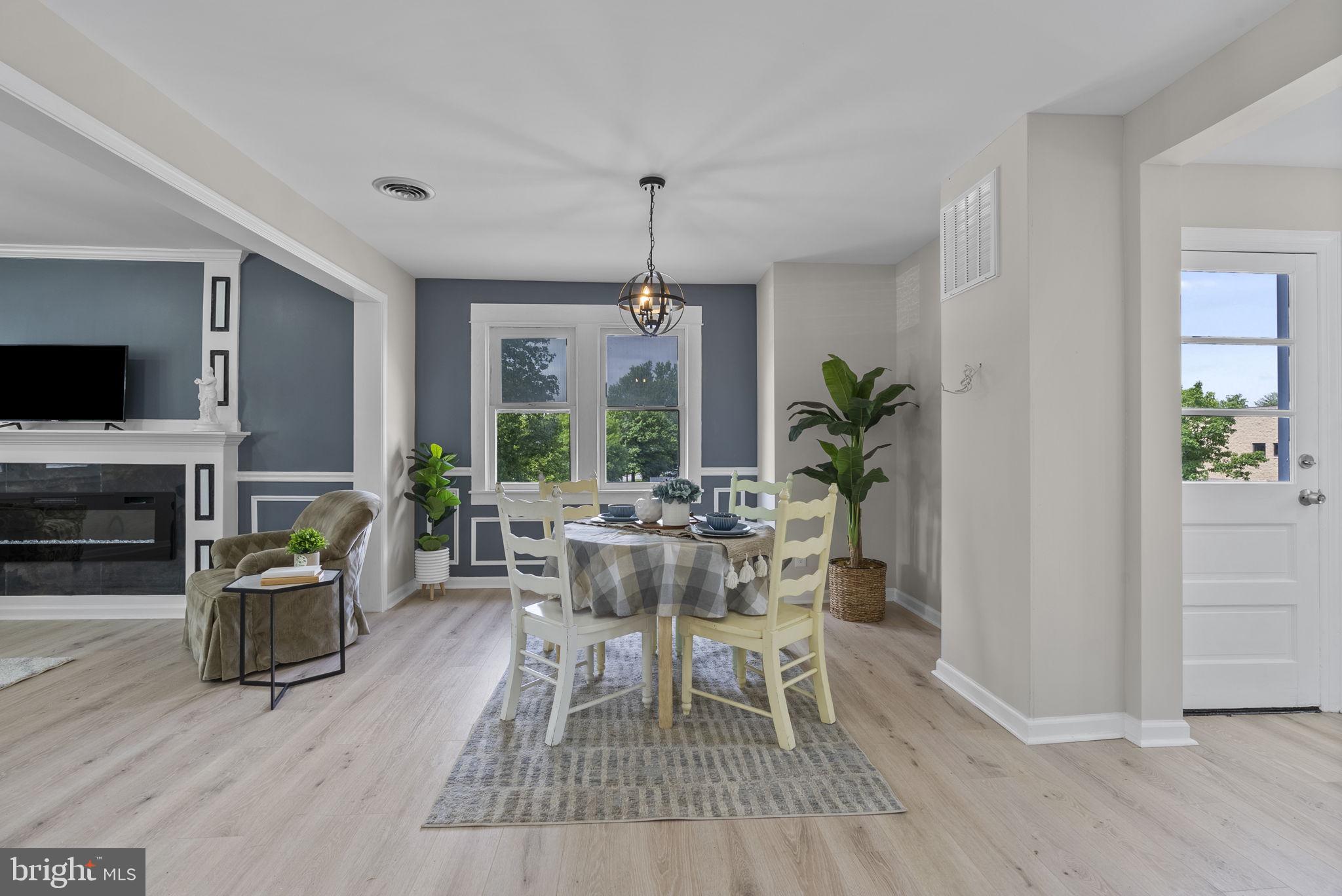 8020 Old Philadelphia Road Baltimore, MD 21237 - Photo 9 of 37 a view of a livingroom with furniture window and wooden floor