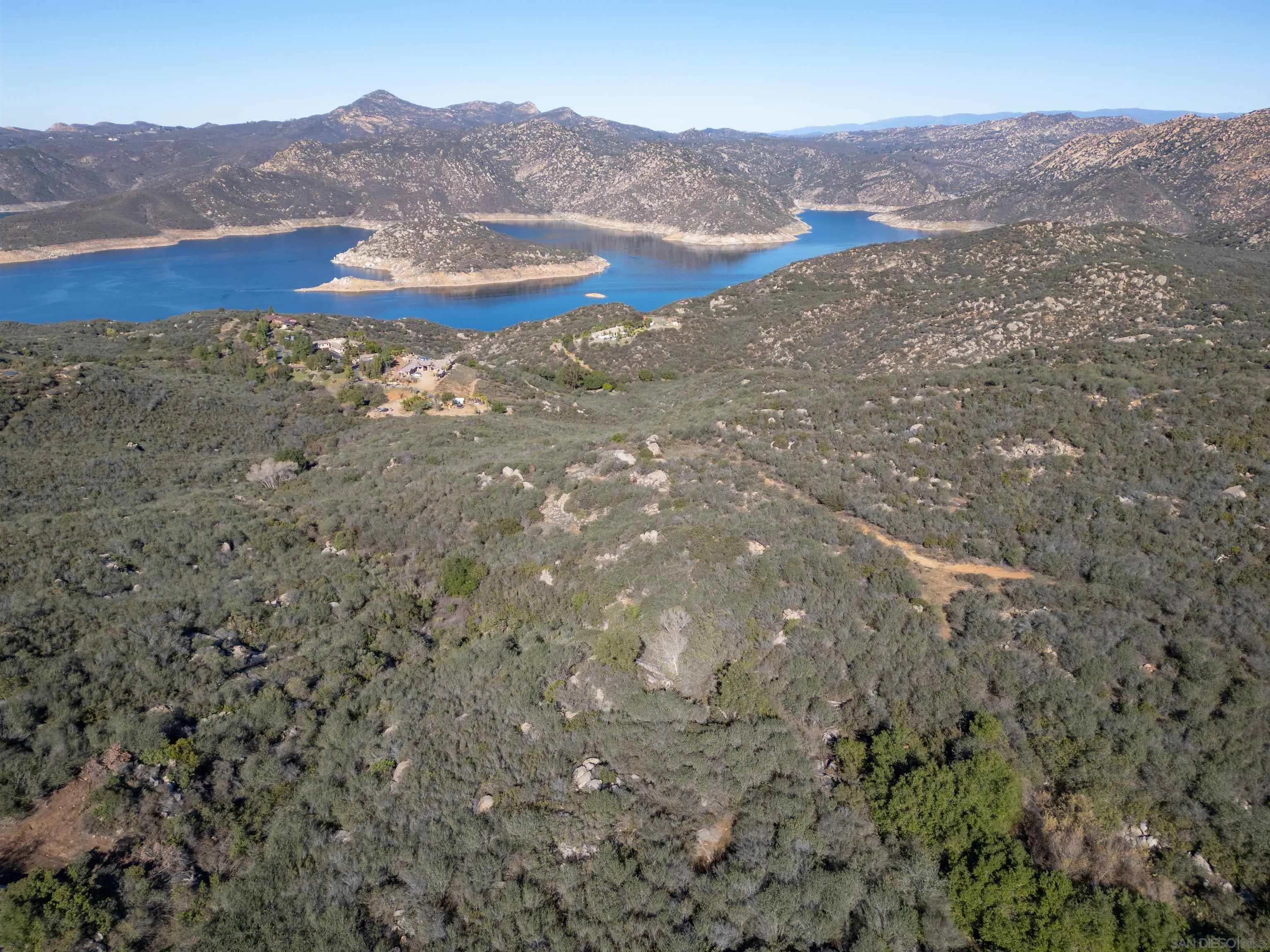 a view of mountain with outdoor space