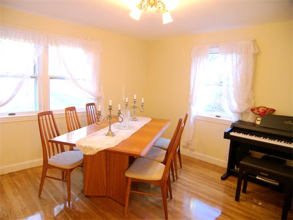 64 Bertwell Road Lexington, MA 02420 - Photo 6 of 18 a view of a dining room with furniture and wooden floor