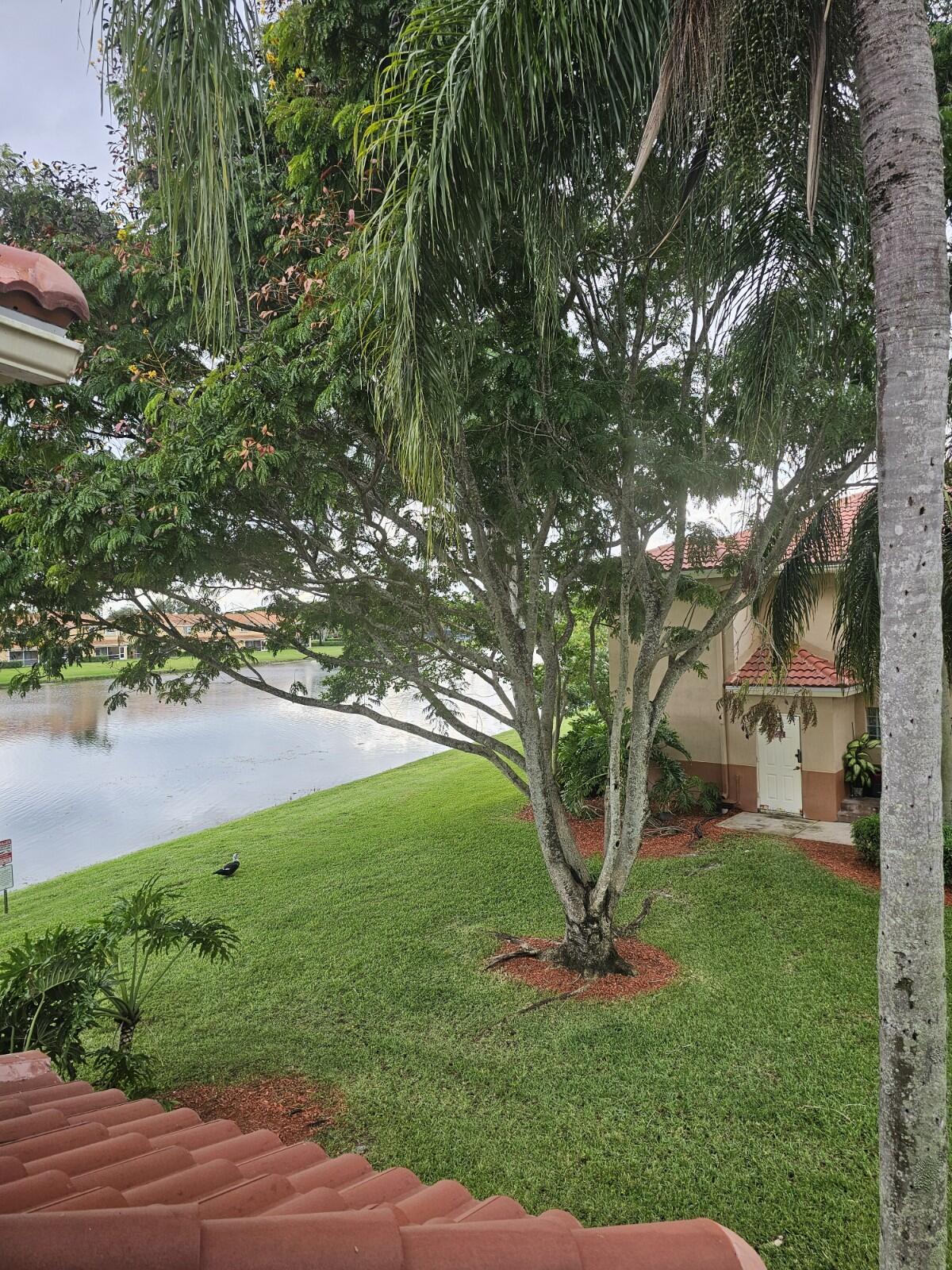 3490 Briar Bay Boulevard, Unit 206 West Palm Beach, FL 33411 - Photo 24 of 25 a front view of a house with garden