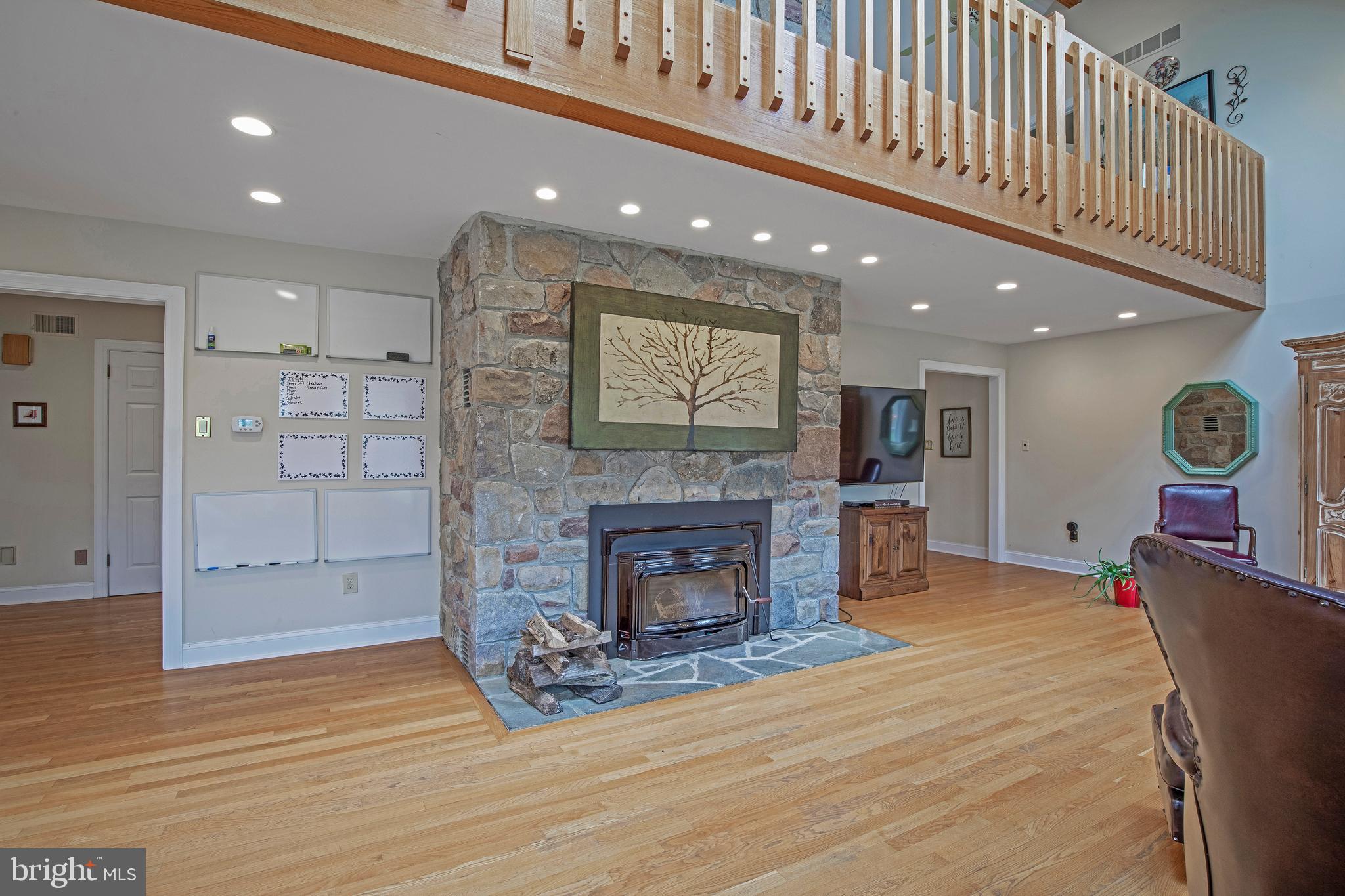 47 Tower Hill Road Doylestown, PA 18901 - Photo 44 of 89 Fireplace with wood burning insert