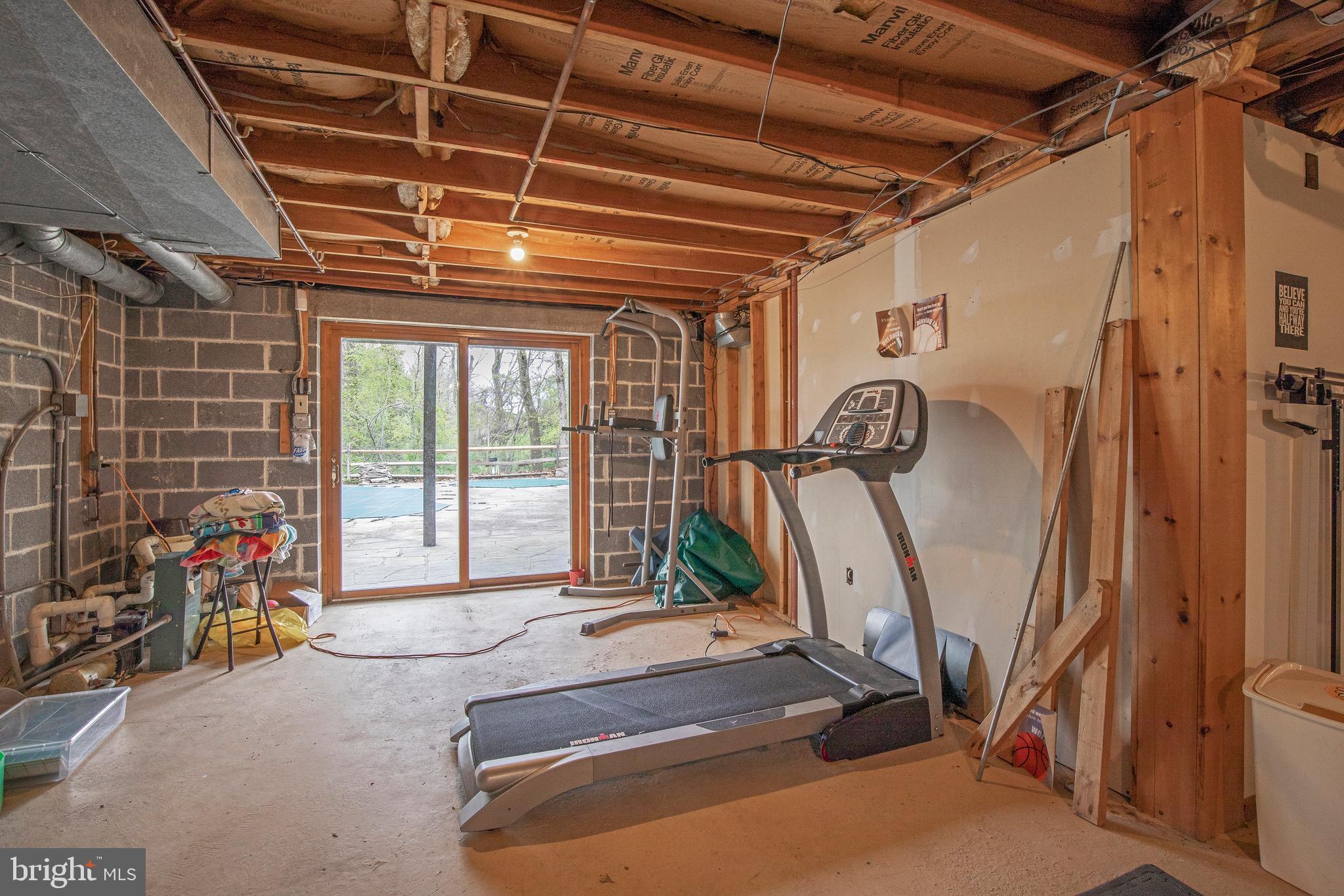 47 Tower Hill Road Doylestown, PA 18901 - Photo 61 of 89 Basement with walkout to pool area