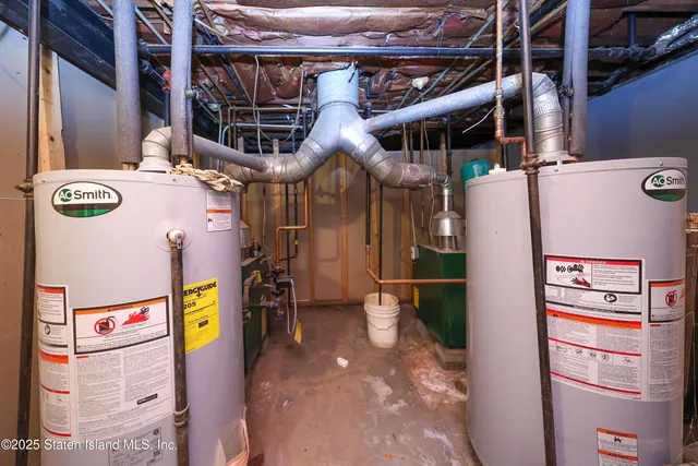 a view of storage and utility room