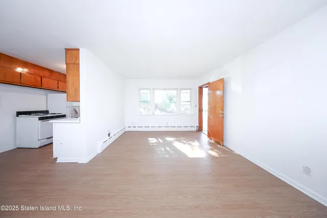 a view of a room with window