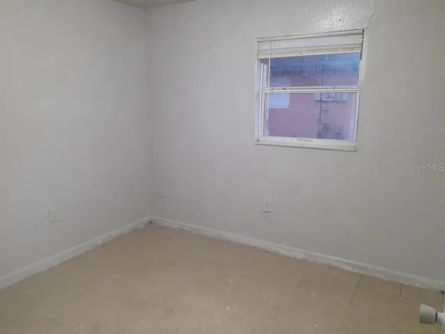 a small space with a window