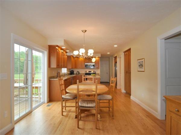 14 Hatch Road Wrentham, MA 02093 - Photo 8 of 28 a view of a dining room with furniture wooden floor and chandelier