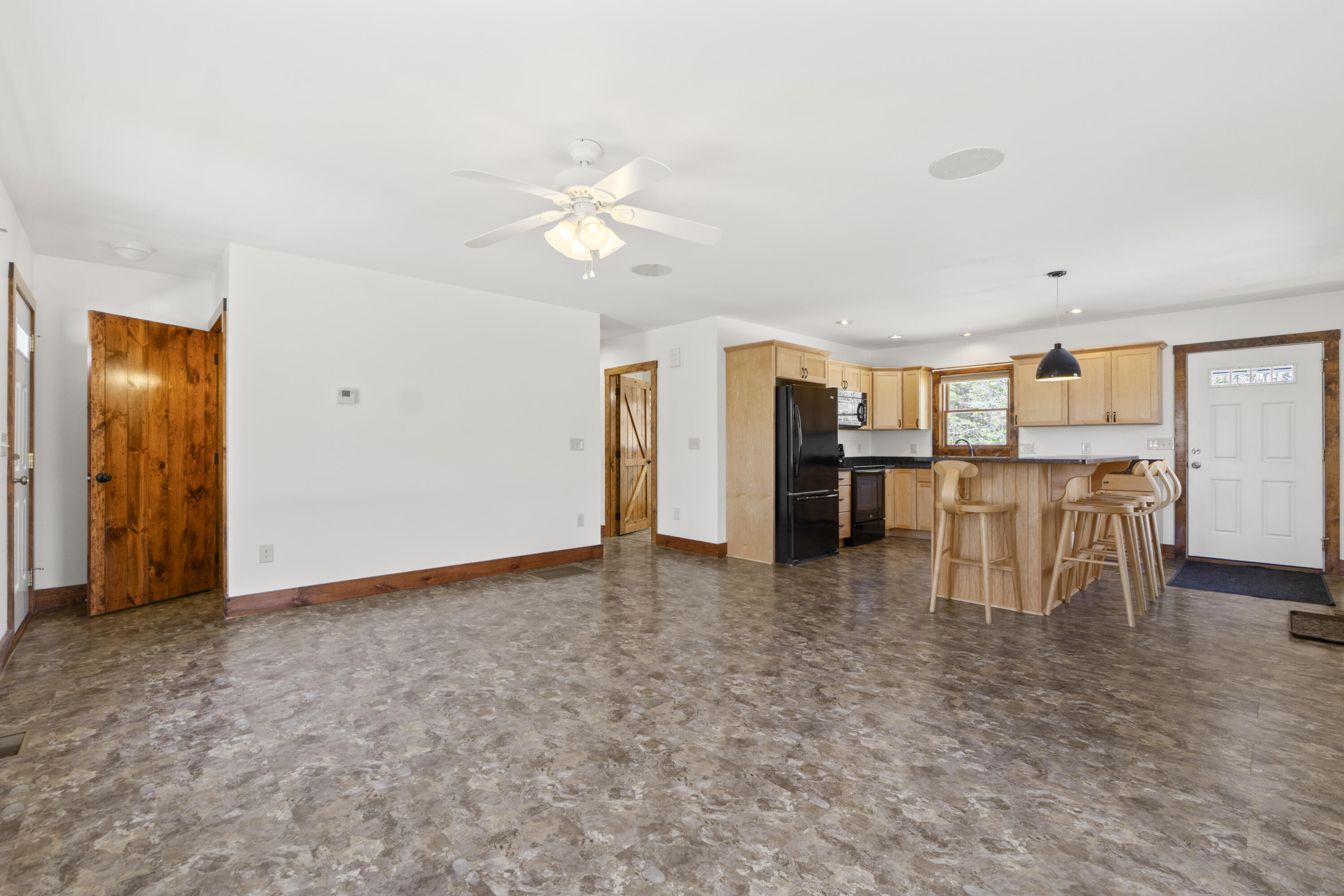 608 Waterford Road Norway, ME 04268 - Photo 11 of 47 Living Room and Kitchen