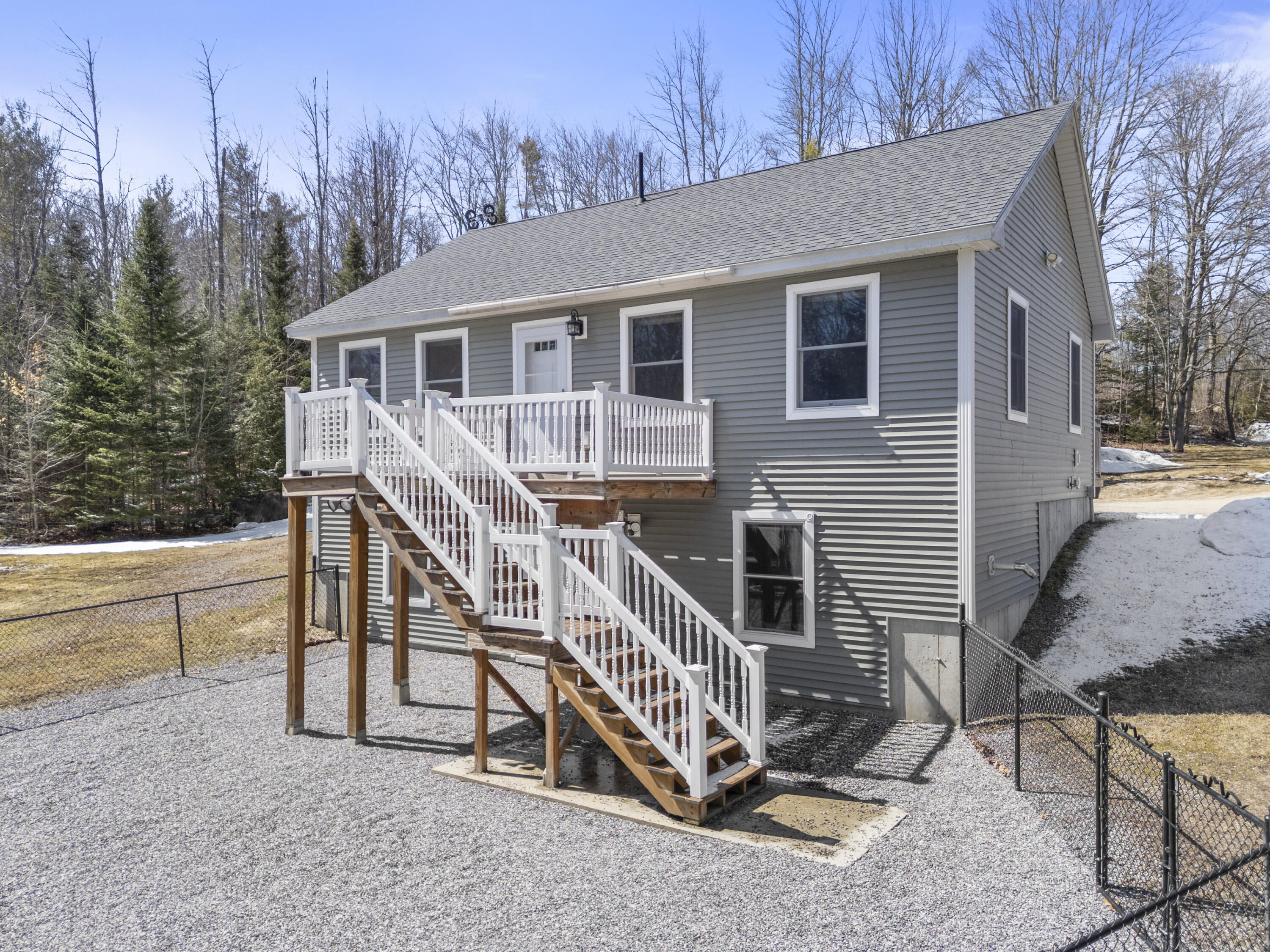 608 Waterford Road Norway, ME 04268 - Photo 28 of 47 Back of Home and Deck