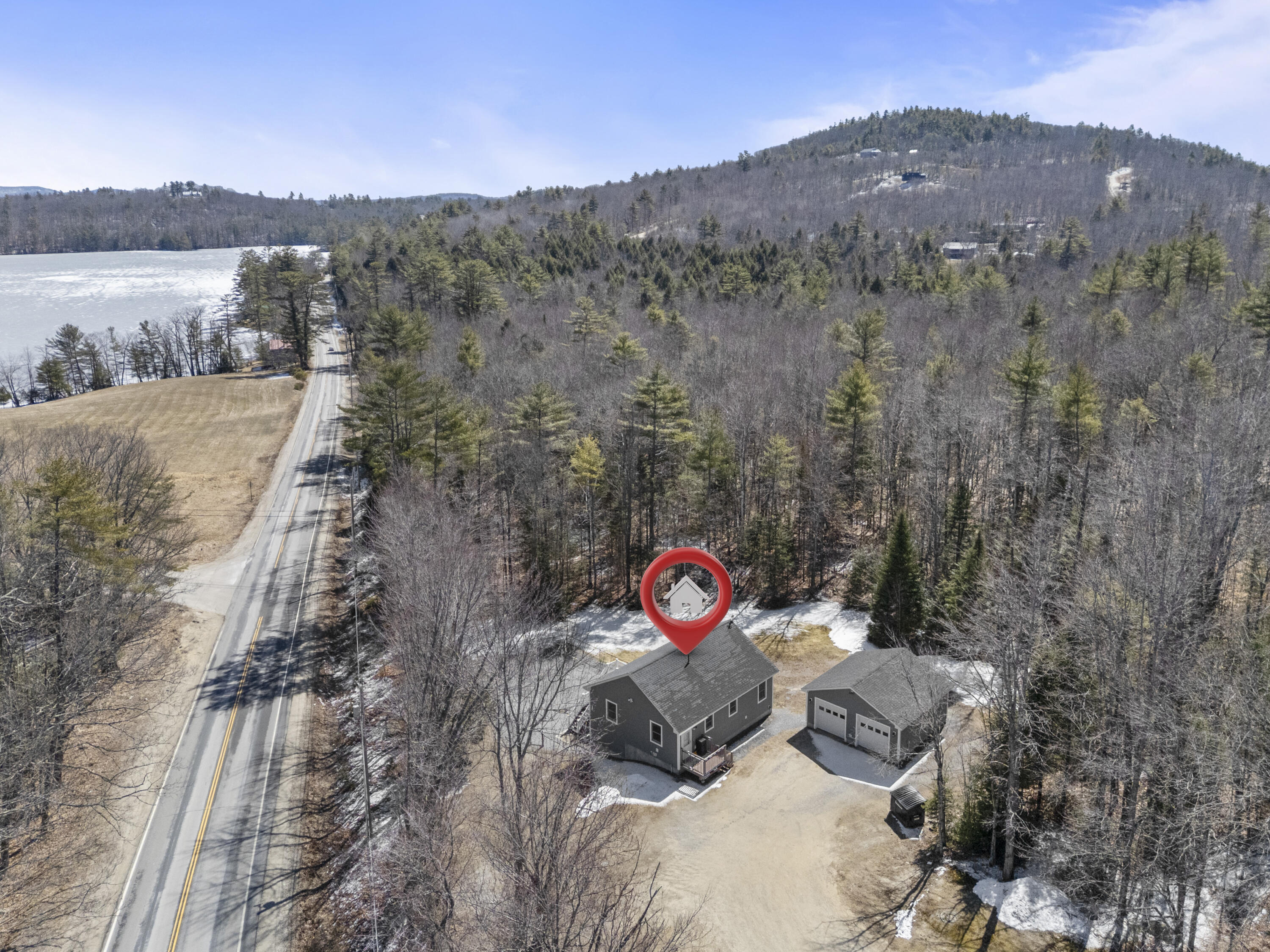 608 Waterford Road Norway, ME 04268 - Photo 44 of 47 Home sits up above Waterford Road