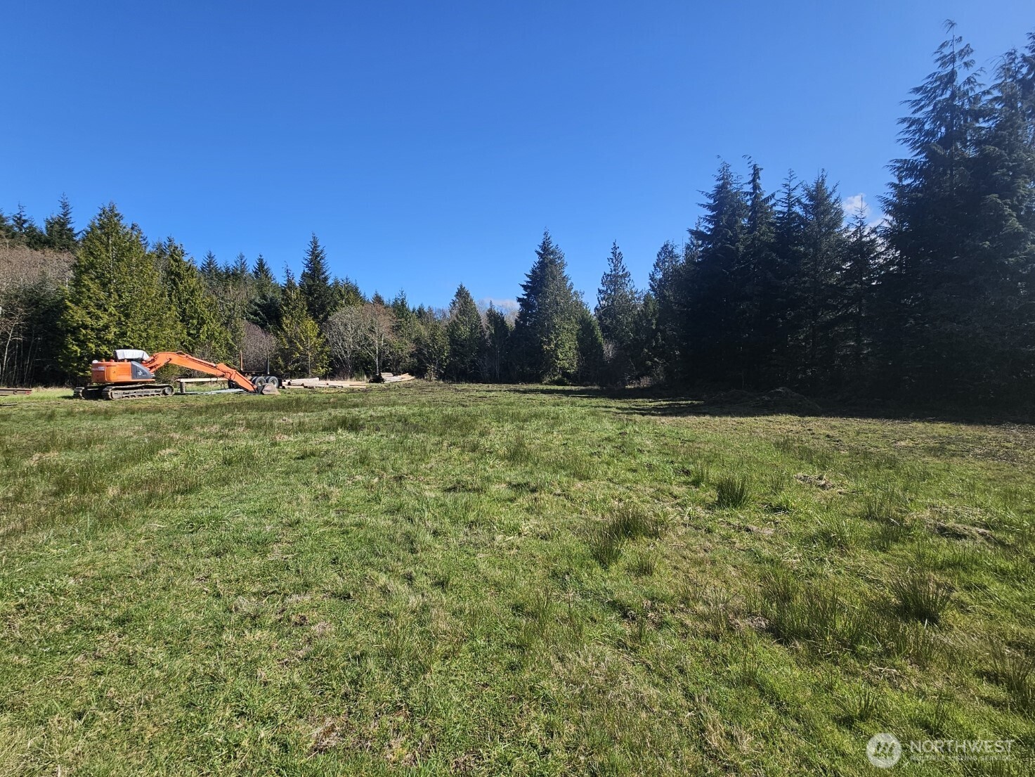 9999 Crescent Beach Road Port Angeles, WA 98363 - Photo 12 of 28 a view of a field with trees in the background