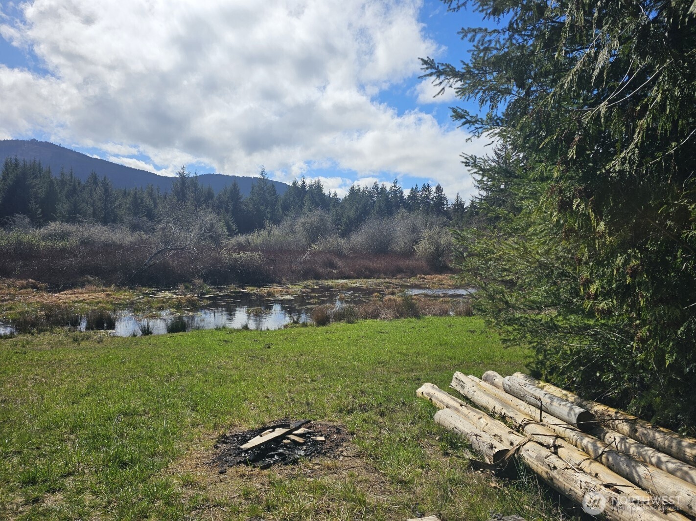 9999 Crescent Beach Road Port Angeles, WA 98363 - Photo 6 of 28 a view of a golf course with a garden