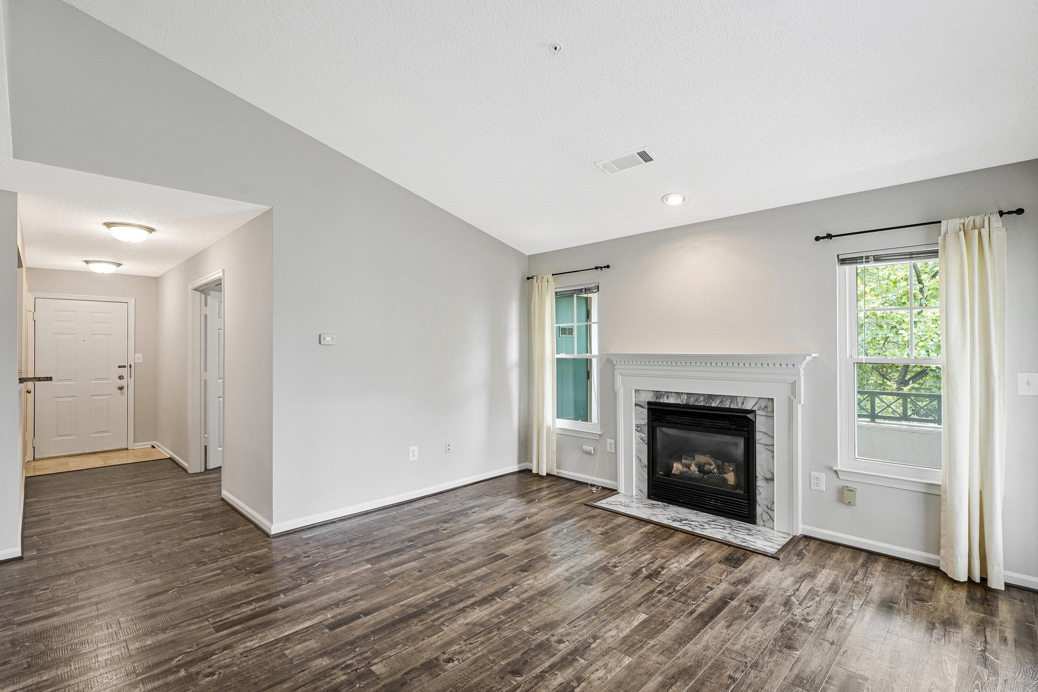 12005 Taliesin Place, Unit 36 Reston, VA 20190 - Photo 3 of 37 Living room with soaring ceilings