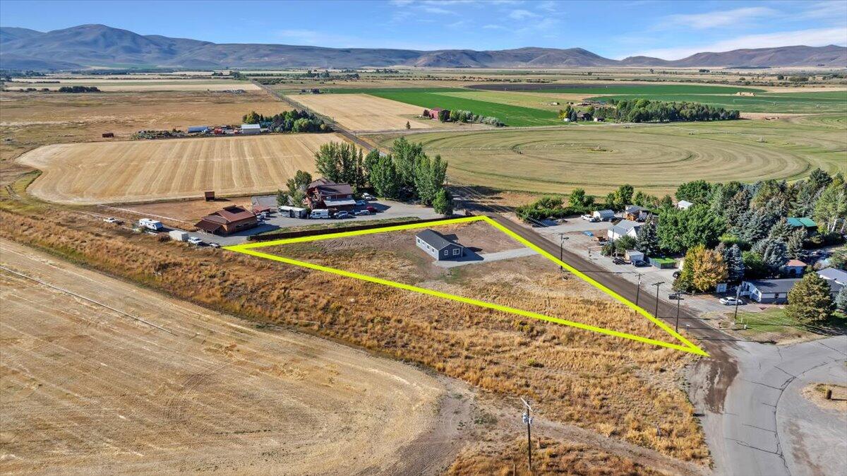 8 Punkin Center Road Gannett, ID 83313 - Photo 26 of 43 Aerial View w Approx Outline