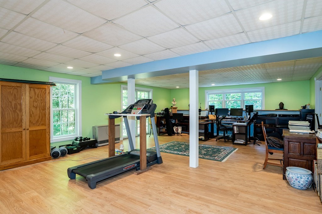 150 East Leverett Road Amherst, MA 01002 - Photo 41 of 42 a view of a room with gym equipment