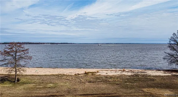 a view of ocean with beach