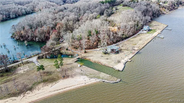 a view of a water pond