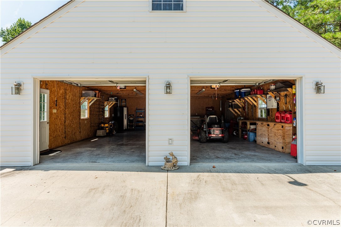 19070 Halifax Road Carson, VA 23830 - Photo 36 of 43 a view of a garage