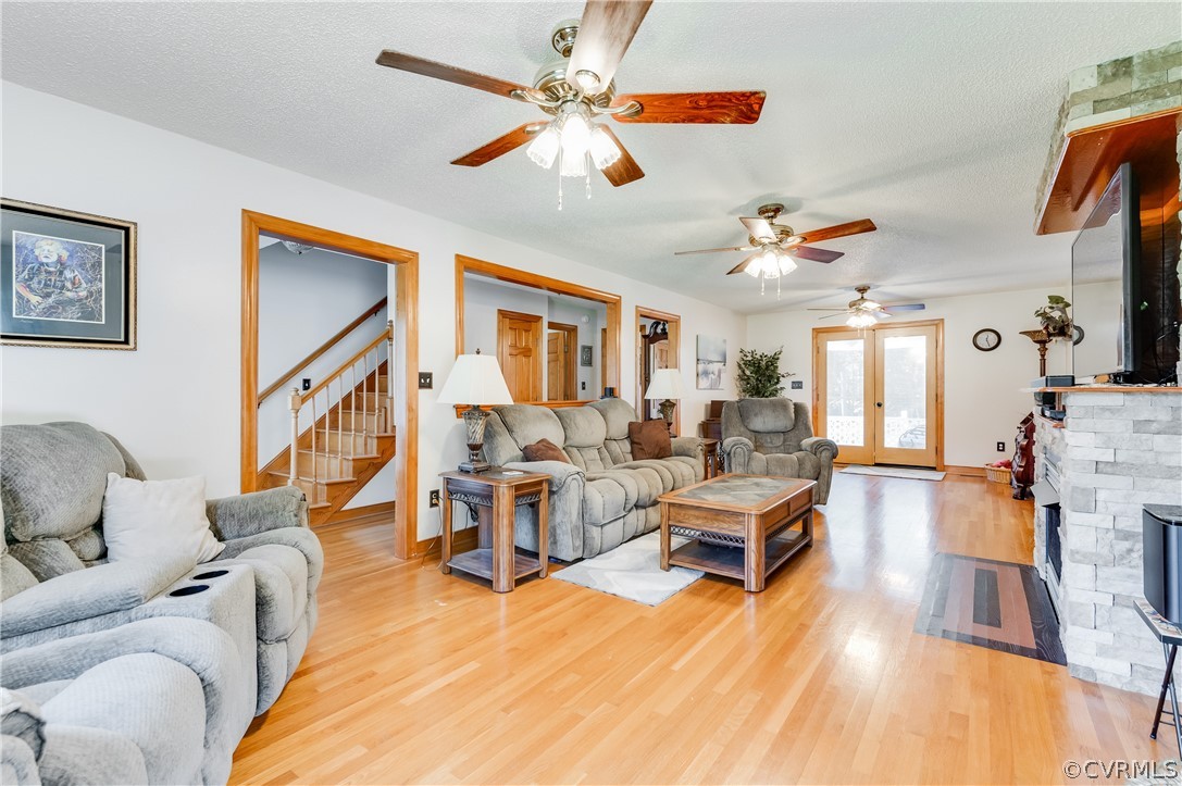 19070 Halifax Road Carson, VA 23830 - Photo 7 of 43 a living room with furniture and a wooden floor