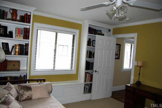 2206 Stafford Avenue, Unit 201 Raleigh, NC 27607 - Photo 8 of 10 Guest bedroom different view - built-in bookcases Other