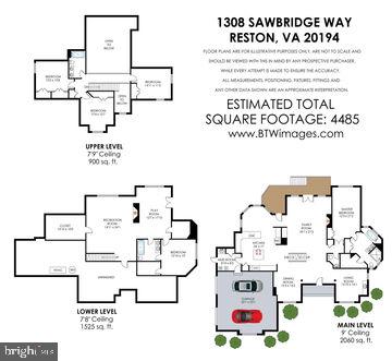 1308 Sawbridge Way Reston, VA 20194 - Photo 10 of 61 Floor Plan