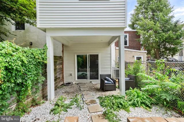 a front view of a building