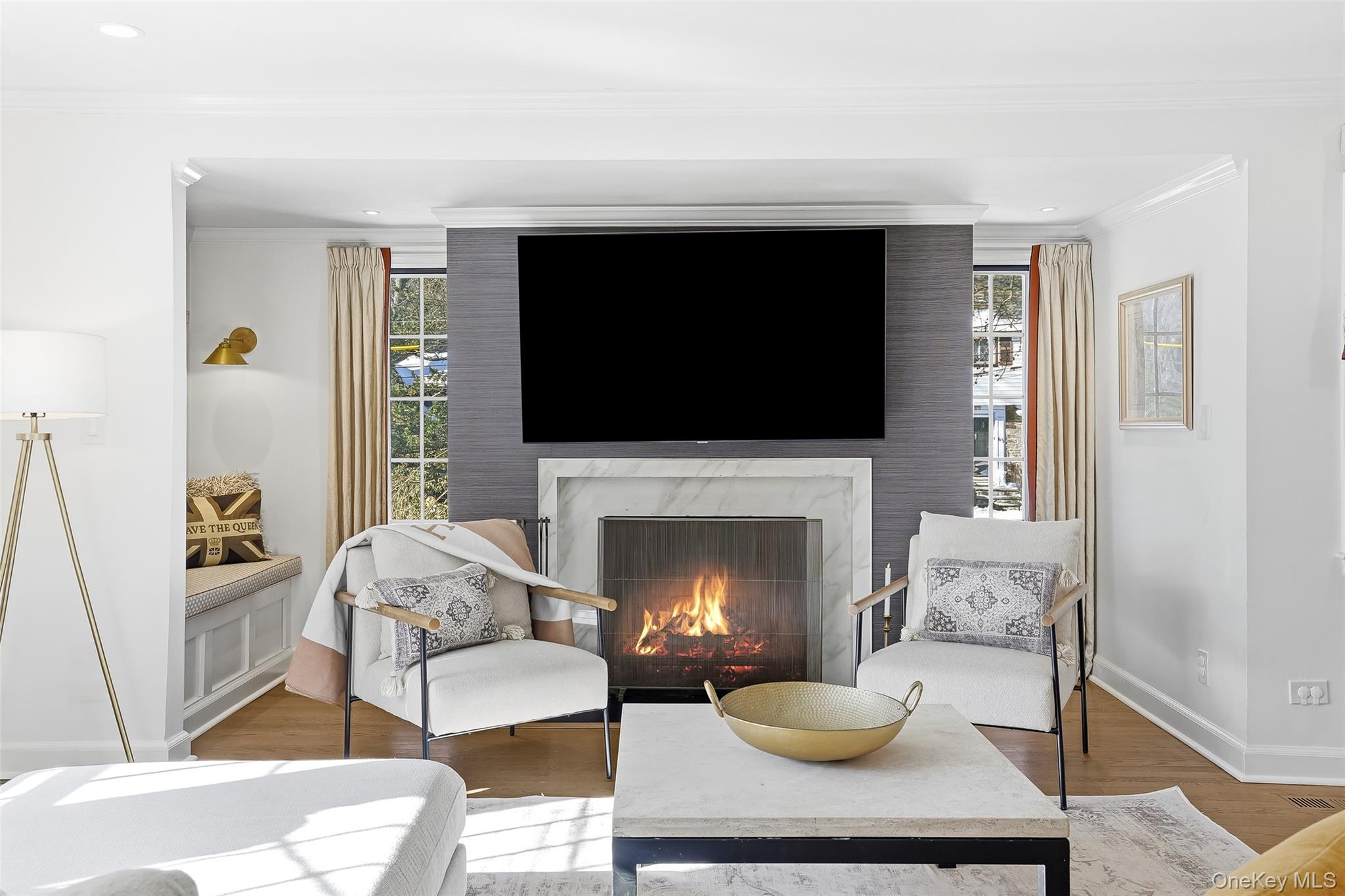 58 Eton Road Bronxville, NY 10708 - Photo 10 of 35 Relax by the fire or in the reading nook