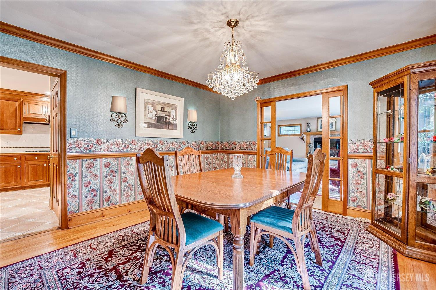 39 Rayle Court Metuchen, NJ 08840 - Photo 8 of 29 a view of a dining room with furniture window and wooden floor