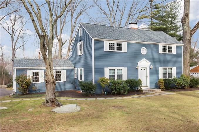 139 Pond Road Stamford, CT 06902 - Photo 1 of 1 a front view of a house with garden