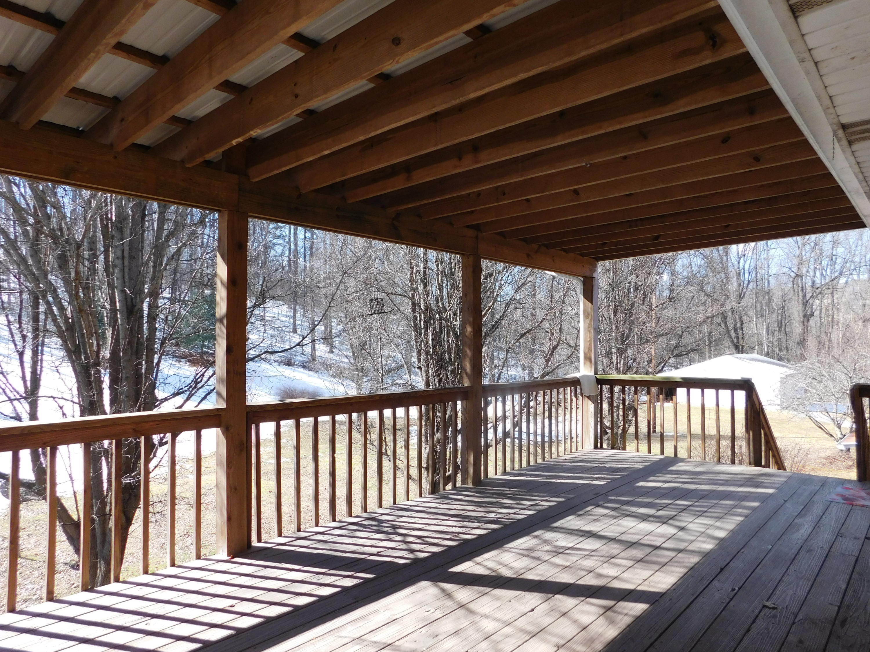 338 Wesley Road Daleville, VA 24083 - Photo 45 of 63 Back deck