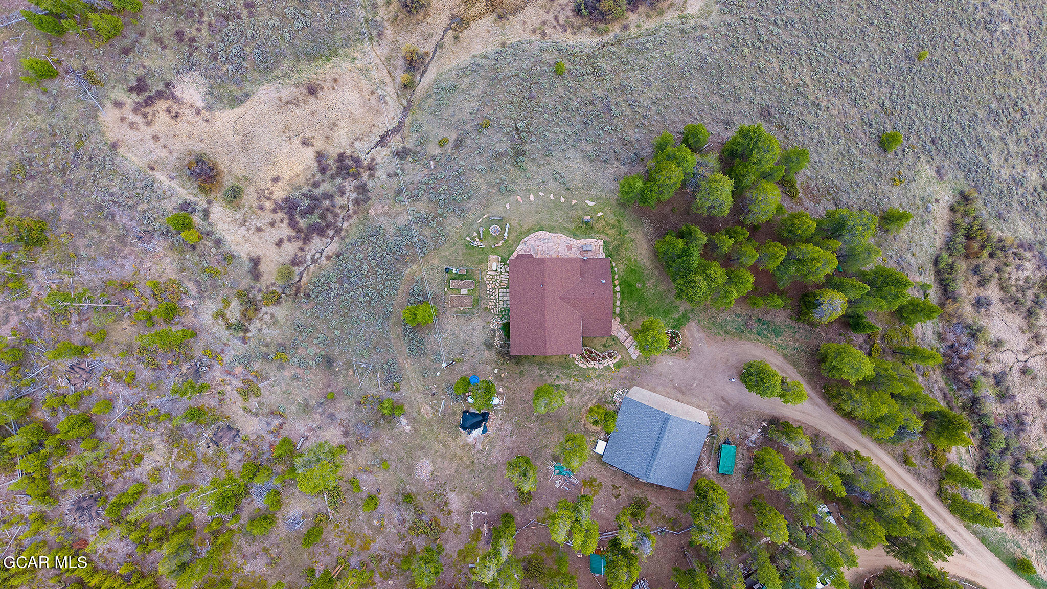 732 Gcr 8311/ Clayton Ranch Road Tabernash, CO 80478 - Photo 63 of 65 areial view 3