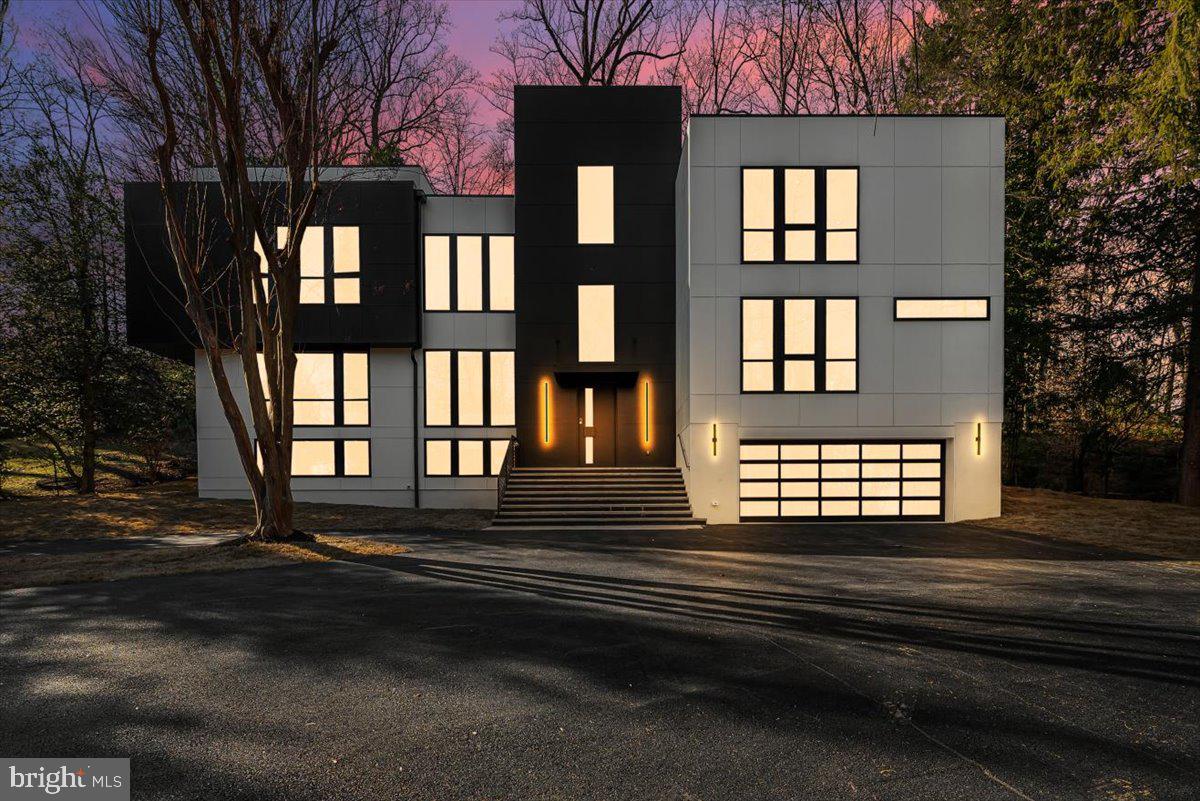 7502 Nevis Road Bethesda, MD 20817 - Photo 3 of 79 NIGHT FRONT VIEW