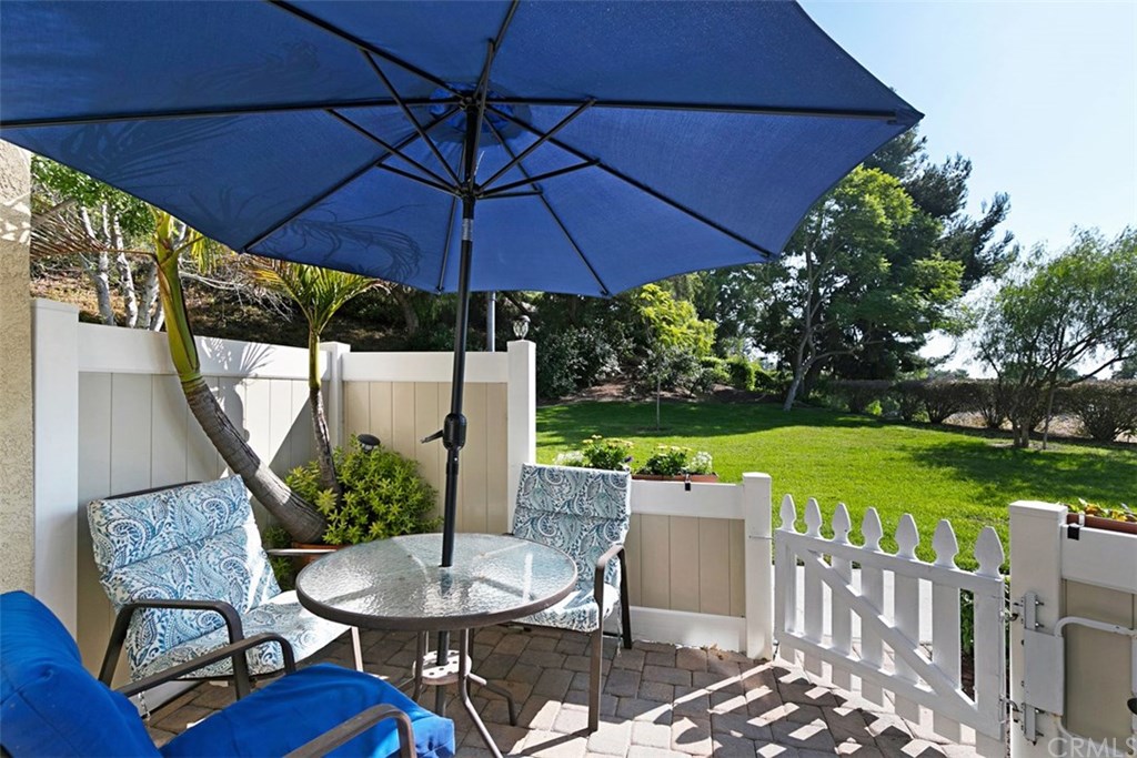 Enjoy the park view from your private large patio!