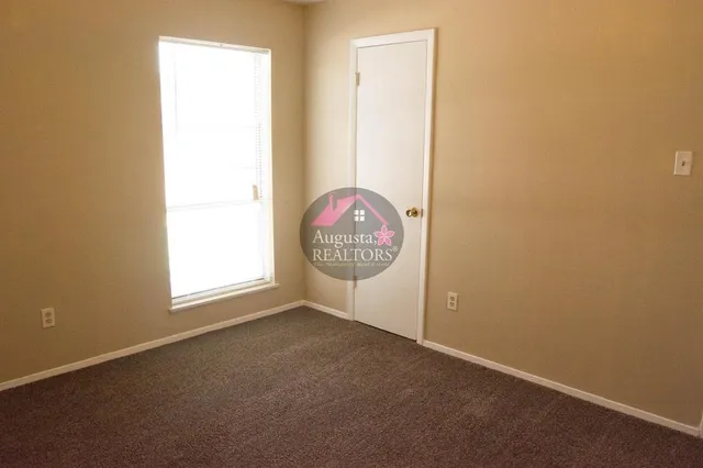 a room with furniture