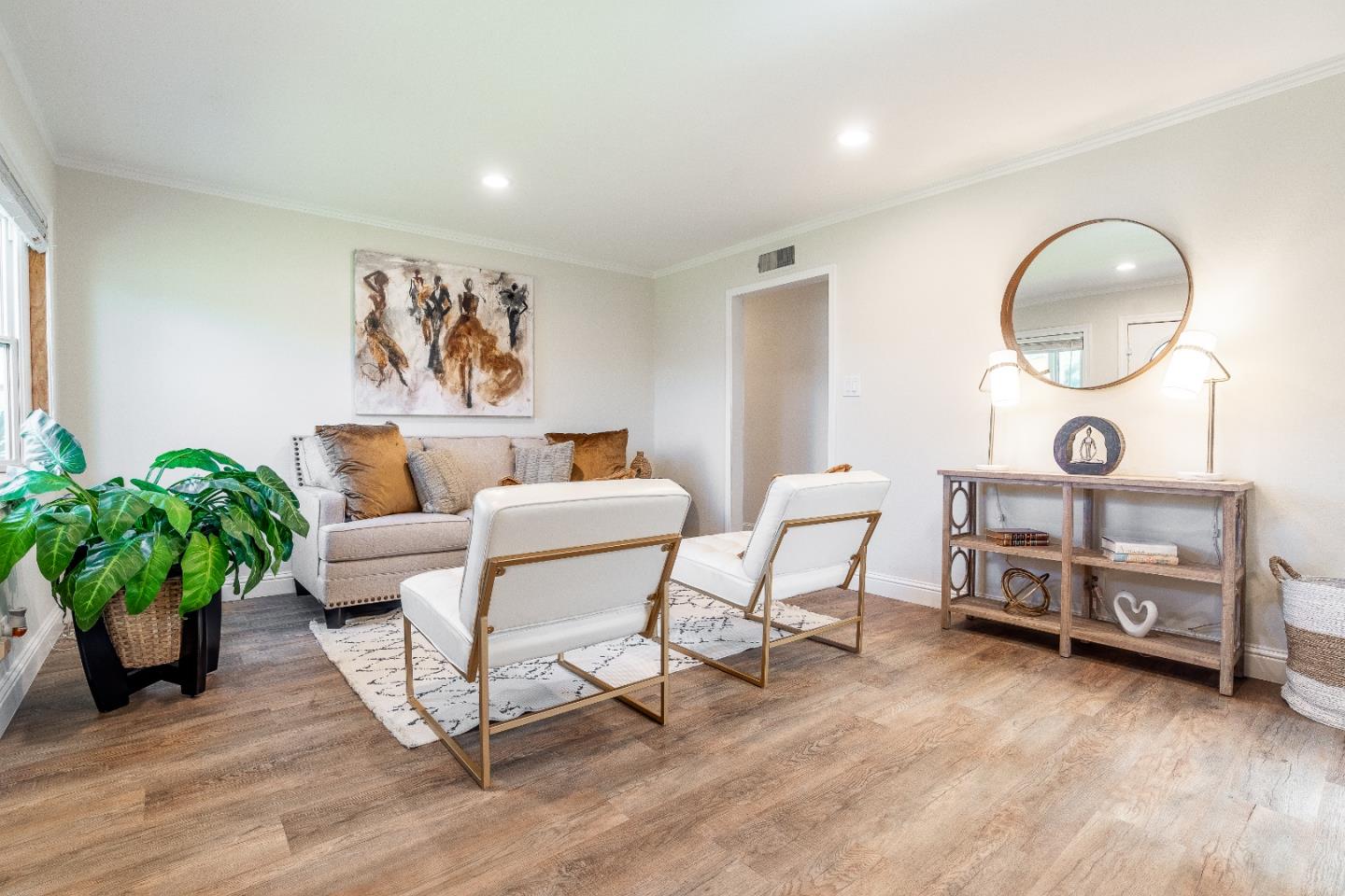 1706 Ayers Road Concord, CA 94521 - Photo 3 of 60 a living room with furniture and a potted plant