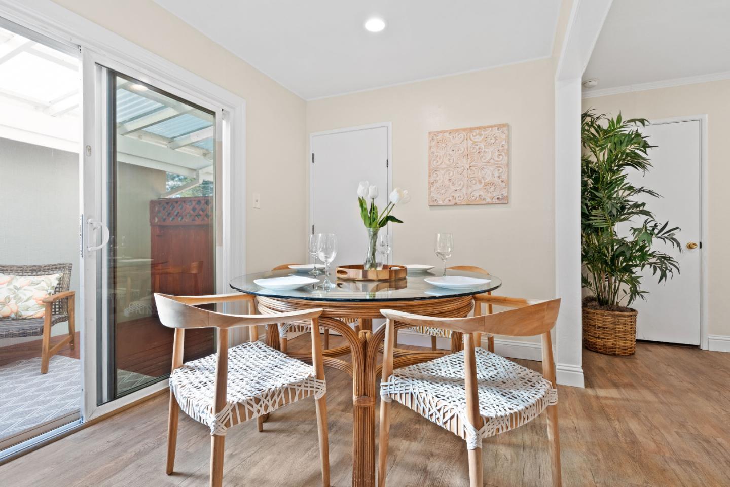 1706 Ayers Road Concord, CA 94521 - Photo 59 of 60 a view of a dining room with furniture and wooden floor
