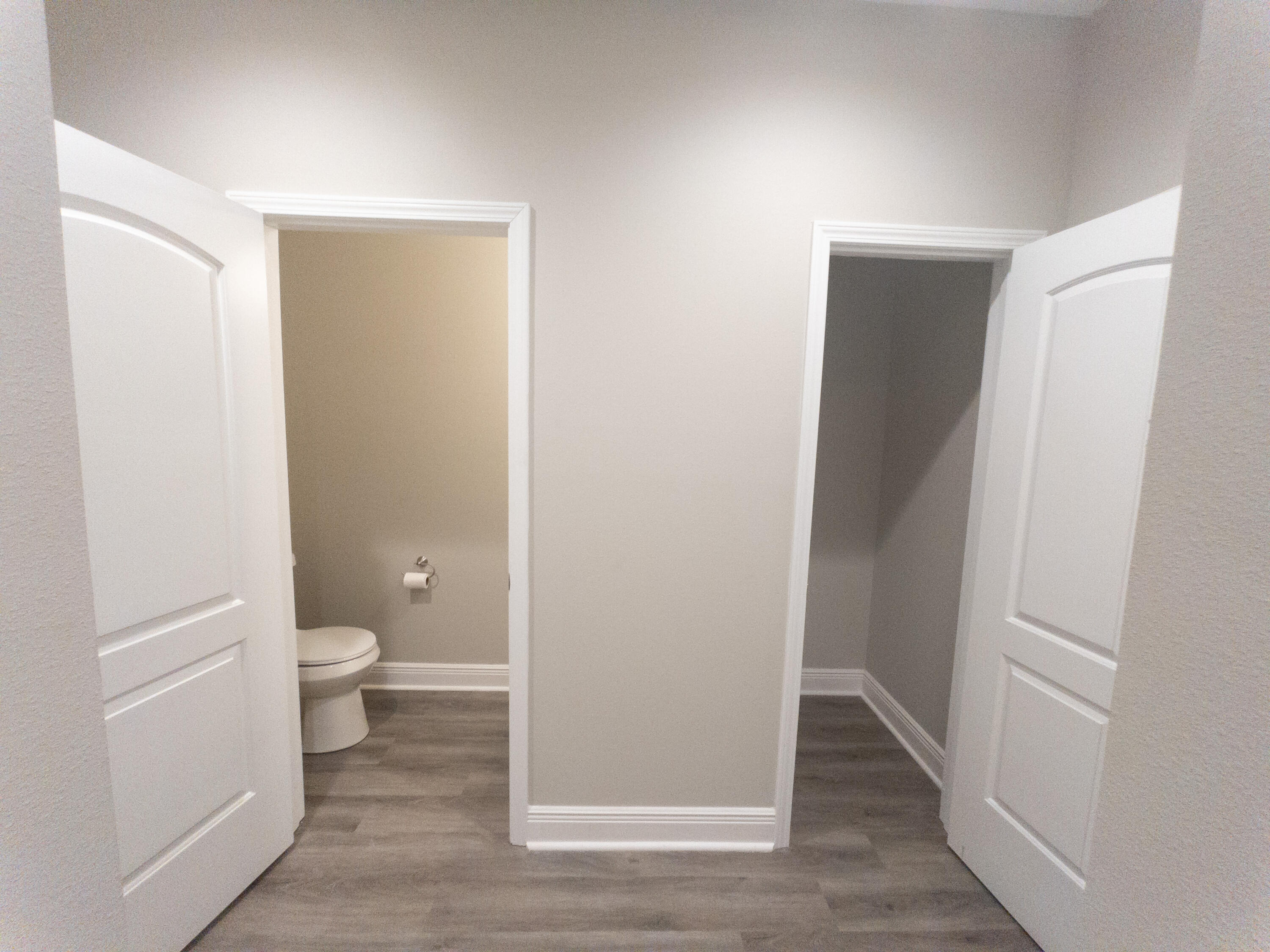 Half Bath - Storage Closet