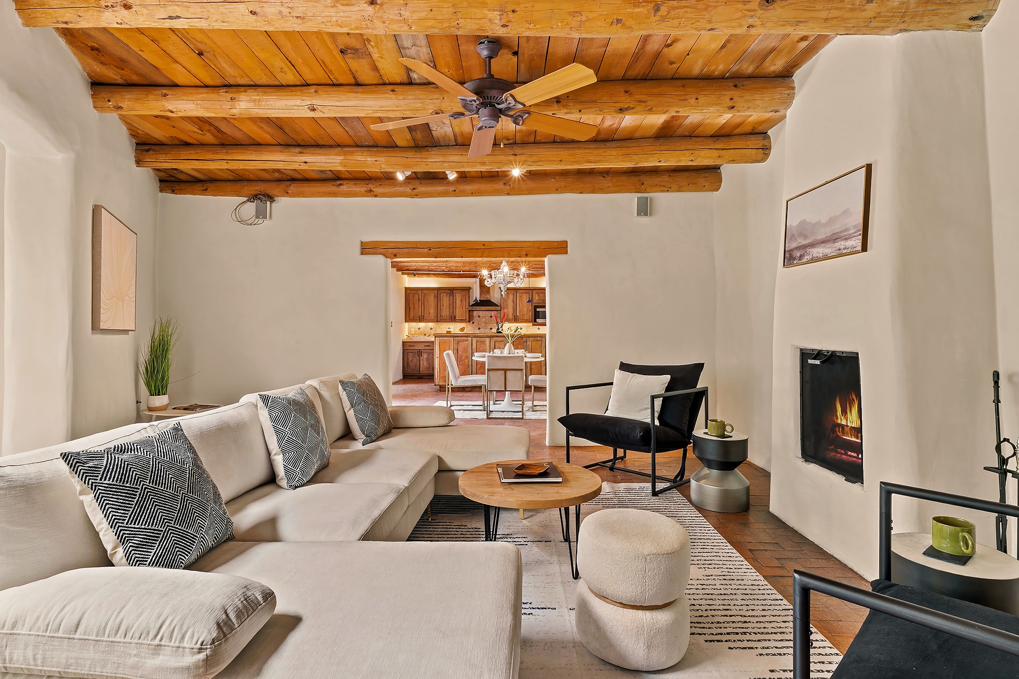 187 Tesuque Village Road Santa Fe, NM 87506 - Photo 12 of 42 Living Room