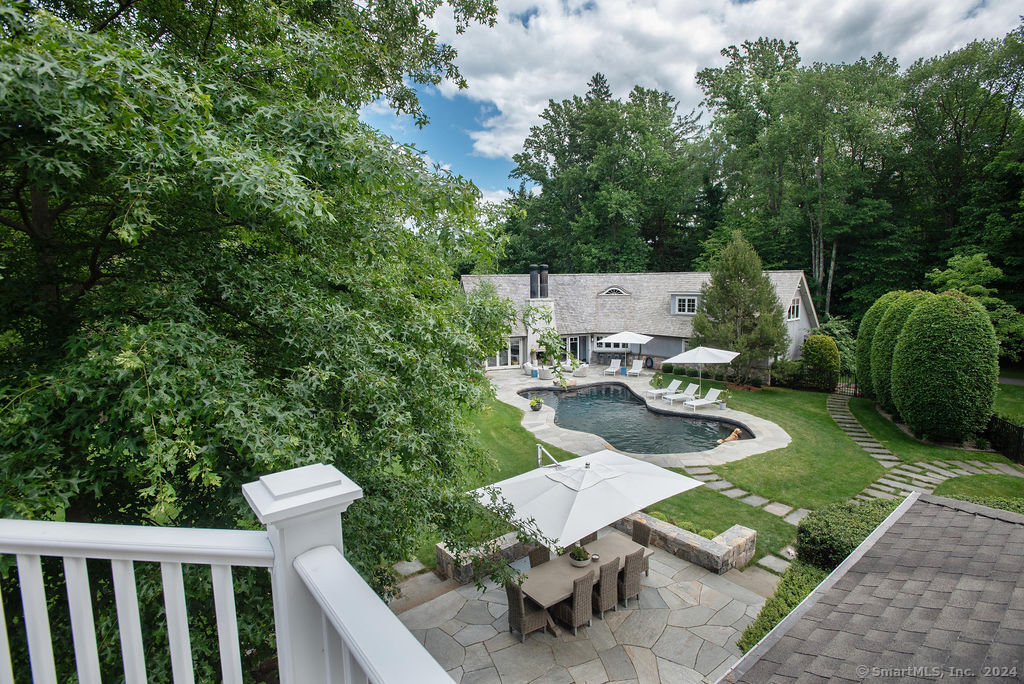 474 Brookside Road Norwalk, CT 06850 - Photo 20 of 40 swimming pool view with a seating space