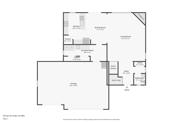 $587,500 | 526 Spur Road, Slinger, WI 53086
