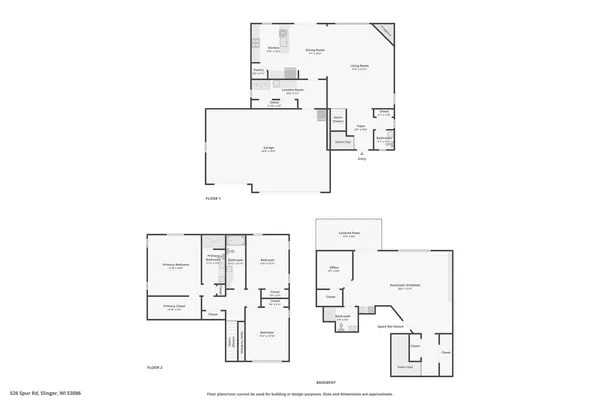 $587,500 | 526 Spur Road, Slinger, WI 53086