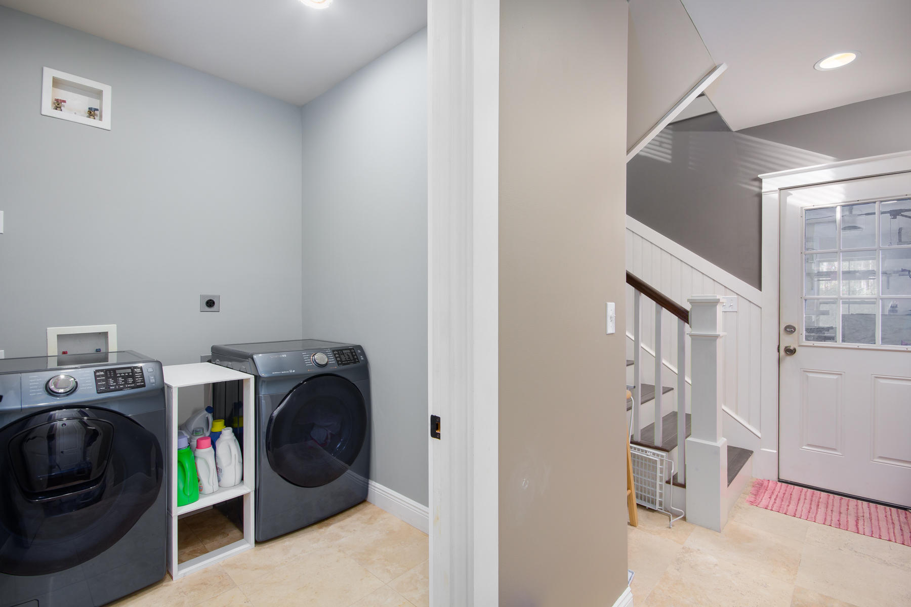 143 Pepper Tree Road Santa Rosa Beach, FL 32459 - Photo 24 of 28 a view of storage and utility room with washer and dryer